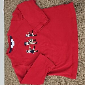 Janie & Jack Red Marching Soldiers L/S Shirt Sz 18-24m Boys